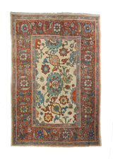 Antique Sultanabad Rug 6'8'' x 10'3''