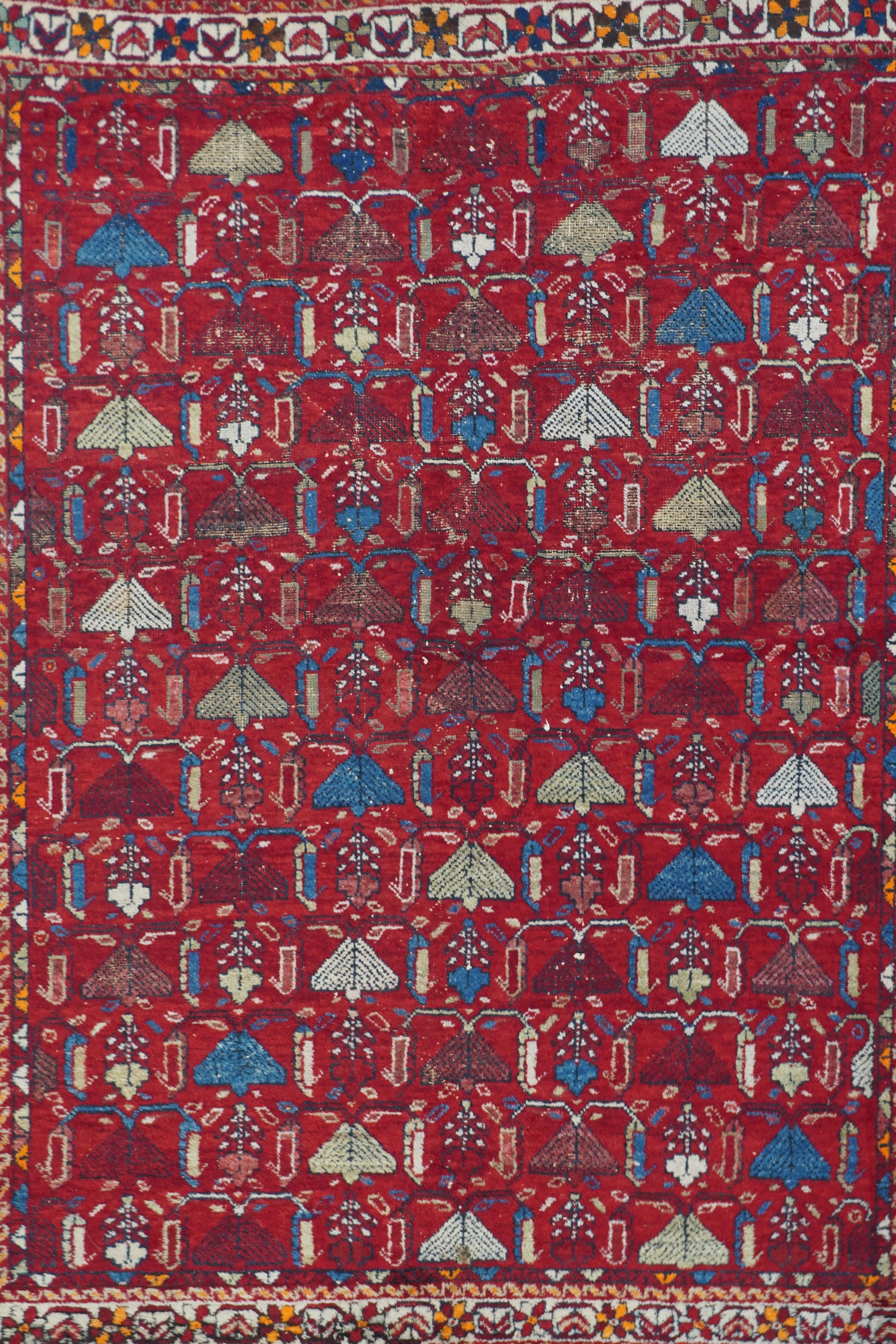 Antique Afshar Rug 5'0" x 6'5''