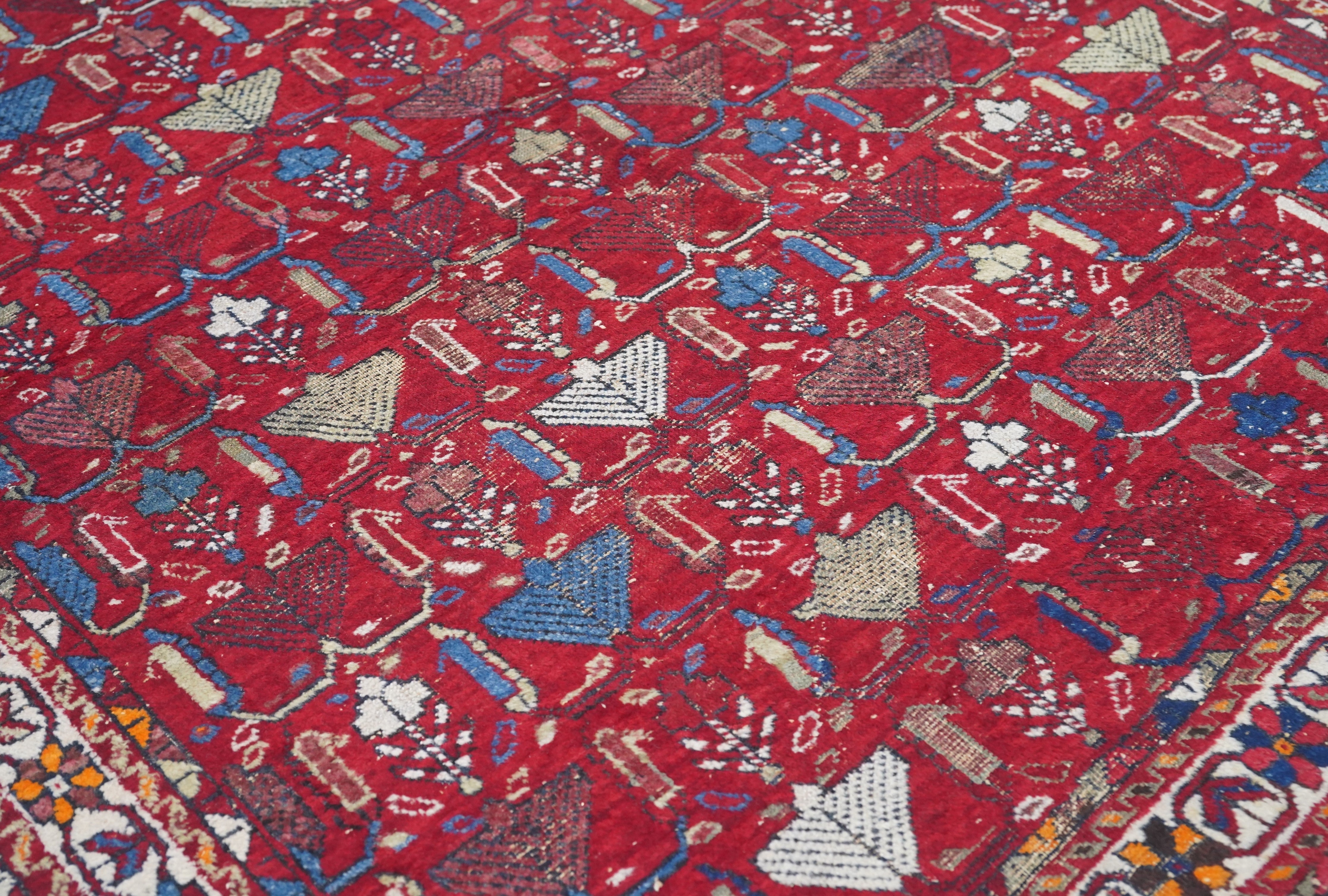 Antique Afshar Rug 5'0" x 6'5''