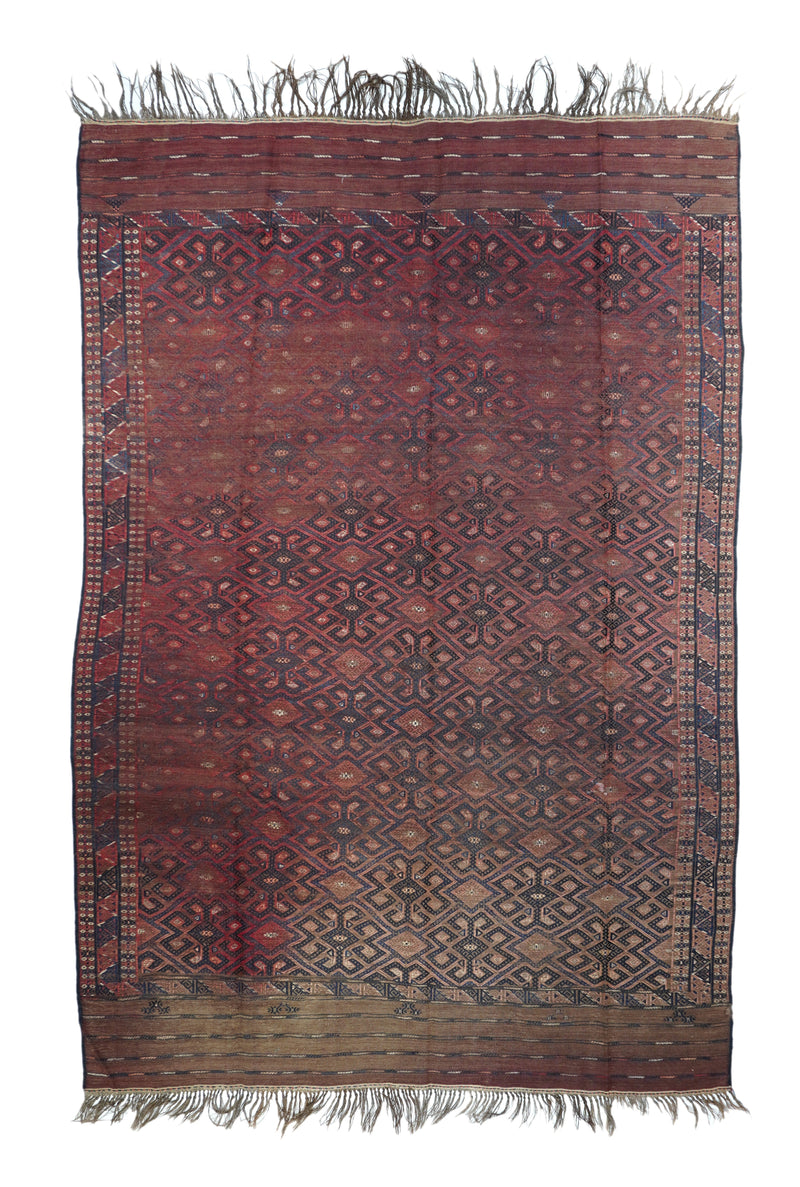 Vintage Sumak Rug 6'5'' x 9'9''