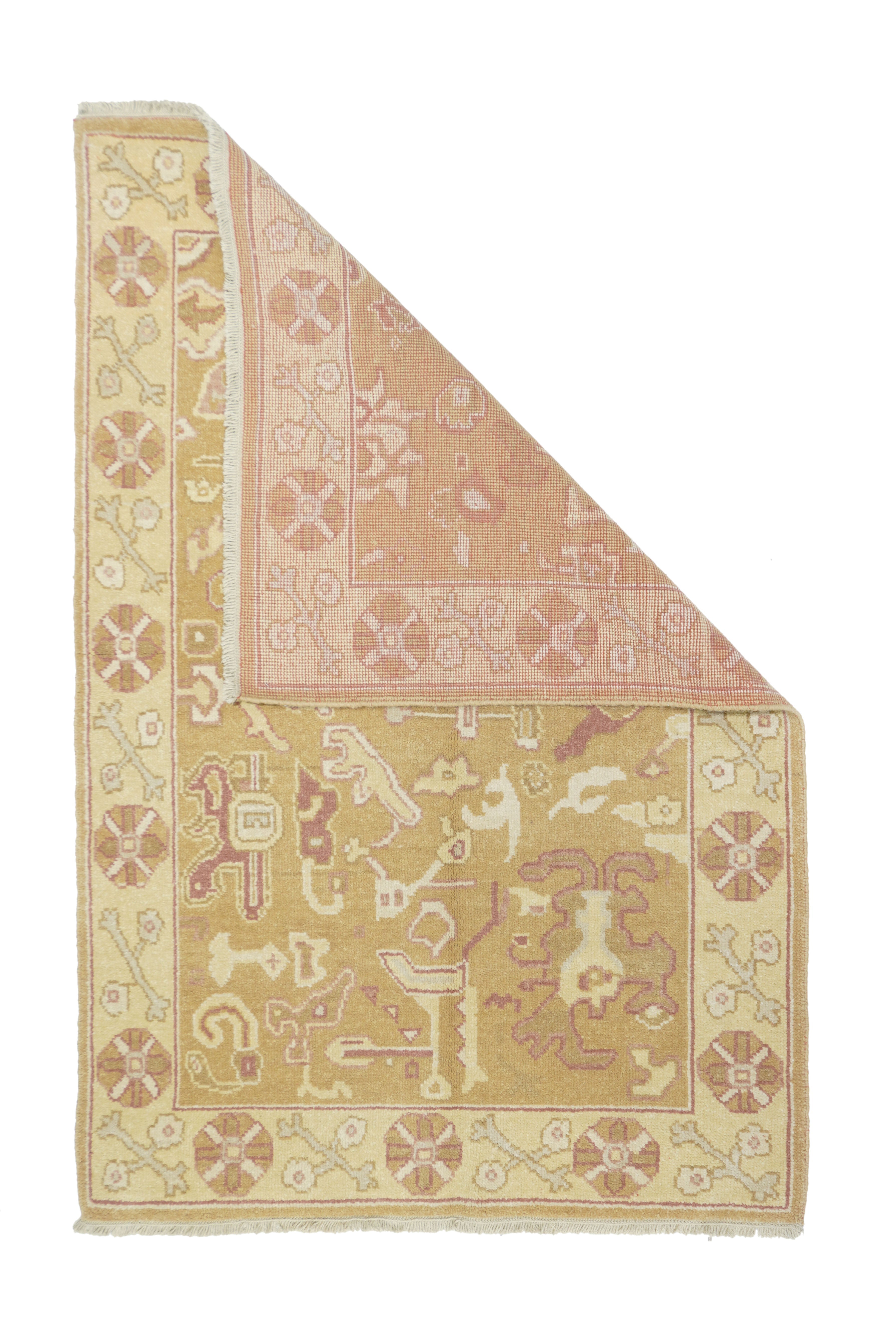 Oushak Rug 4'1'' x 6'1''