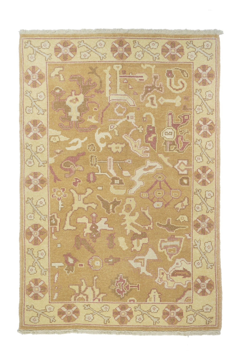 Oushak Rug 4'1'' x 6'1''