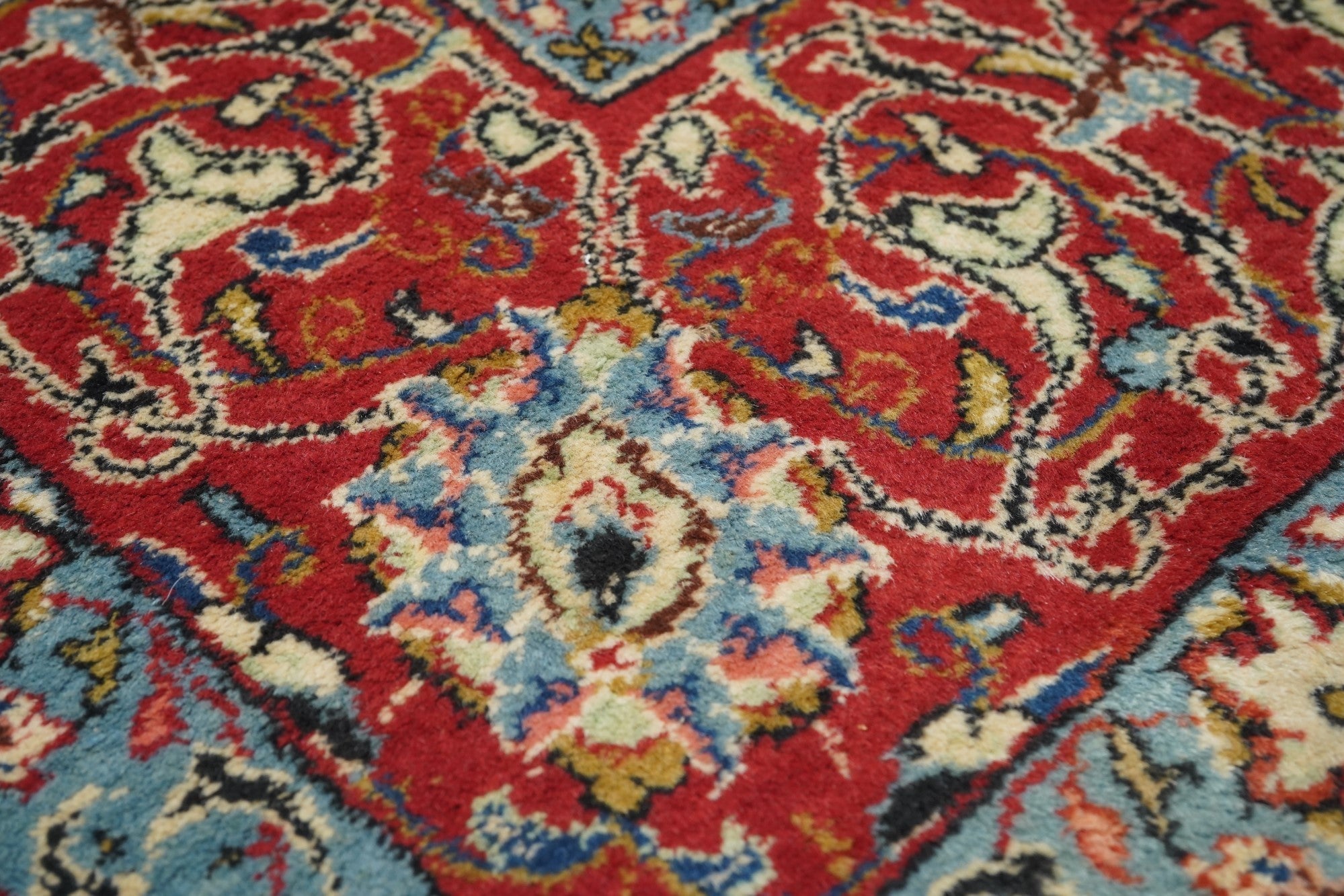 Vintage Sarouk Rug 8'3'' x 12'3''