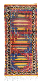 Vintage Moroccan Rug 2'4'' x 5'5''