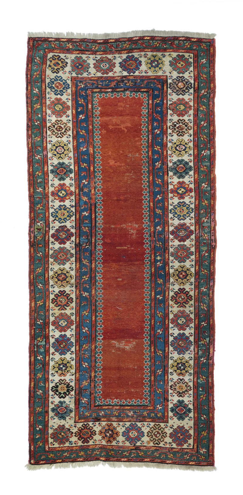 Antique Caucasian Talish Rug 3'7'' x 8'5''