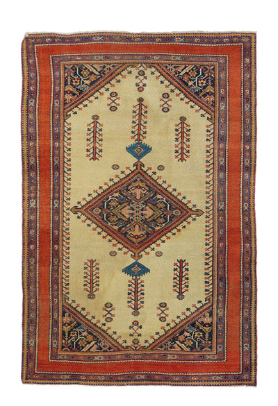 Antique Malayer Rug 4'2'' x 6'8''
