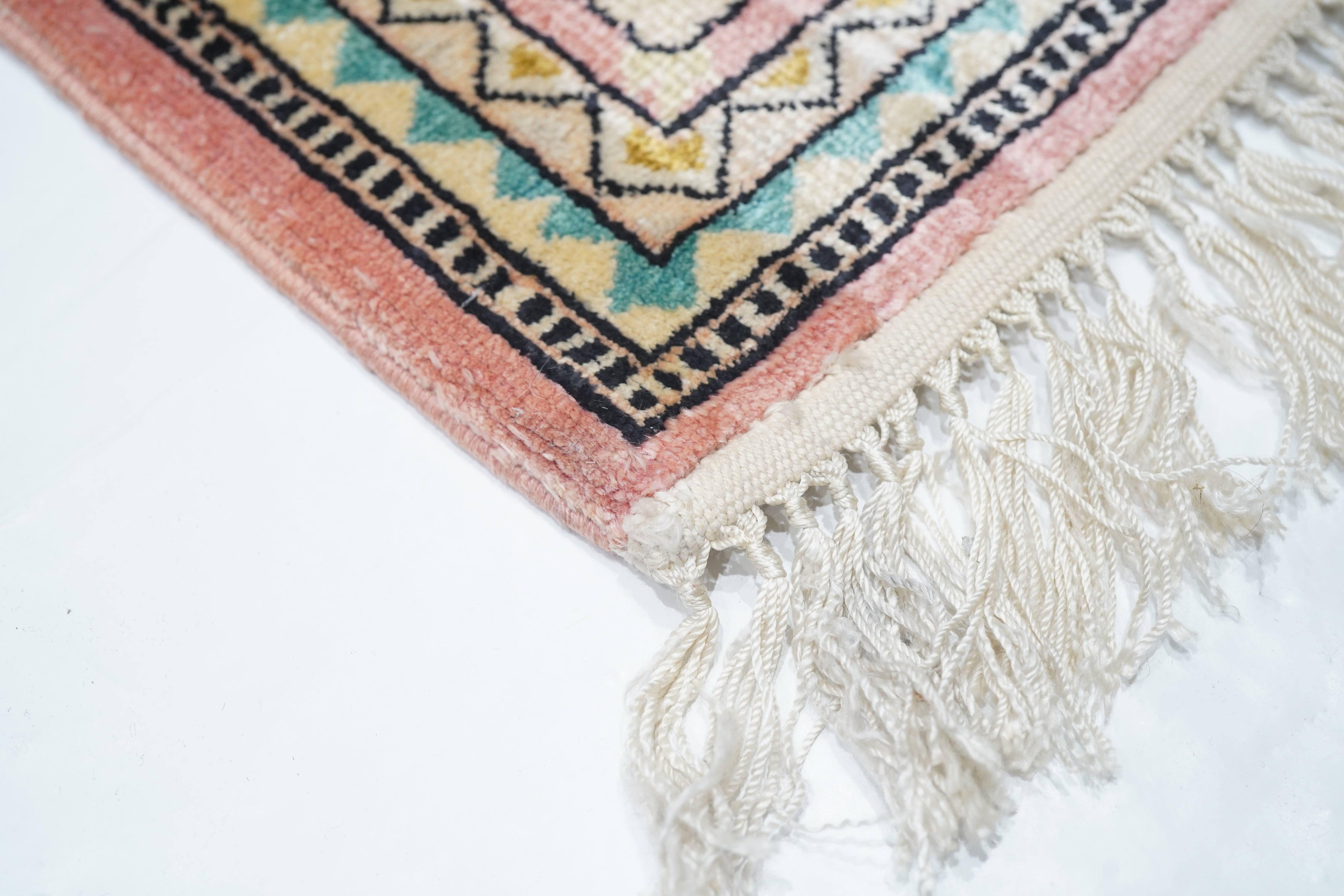 Fine  Silk Qum Runner 2'6'' x 10'2''