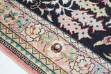 Fine  Silk Qum Runner 2'6'' x 10'2''