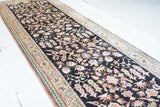 Fine  Silk Qum Runner 2'6'' x 10'2''