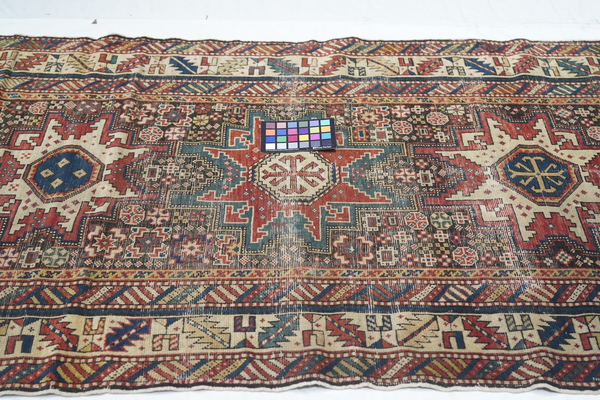 Antique Caucasian Shirvan Rug 3'3'' x 5'9''