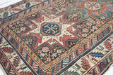 Antique Caucasian Shirvan Rug 3'3'' x 5'9''