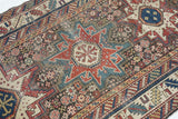 Antique Caucasian Shirvan Rug 3'3'' x 5'9''