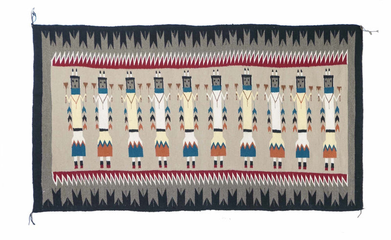 Vintage Navaho Rug 3'2'' x 5'8''