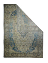 Antique Mohtasham Kashan Rug 10'0" x 13'0"