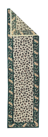 Hand Knotted Needle Point Wool Rug 2'6'' x 9'11''
