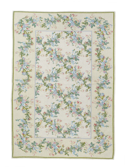 French Aubusson Design Rug 3' x 5'