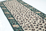 Hand Knotted Needle Point Wool Rug 2'5'' x 8'0"