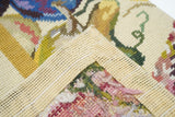 Hand Knotted Needle Point Wool Rug 2'5'' x 10'0"