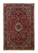 Vintage Sarouk Rug 4'2'' x 6'6''
