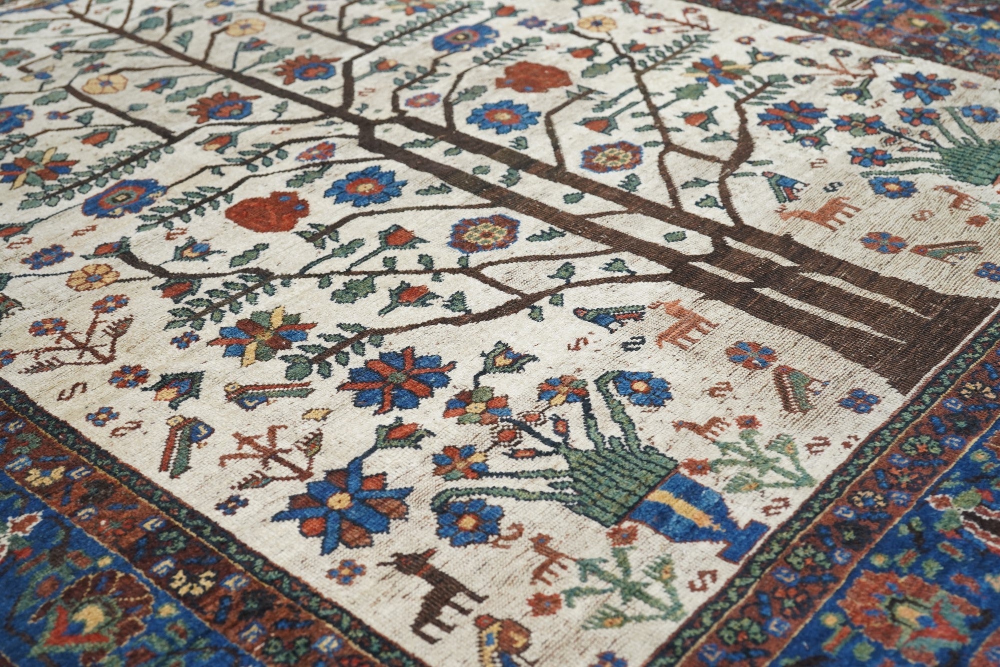 Antique Afshar Rug 5'2'' x 6'4''