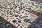 Antique Afshar Rug 5'2'' x 6'4''