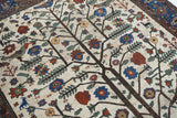 Antique Afshar Rug 5'2'' x 6'4''