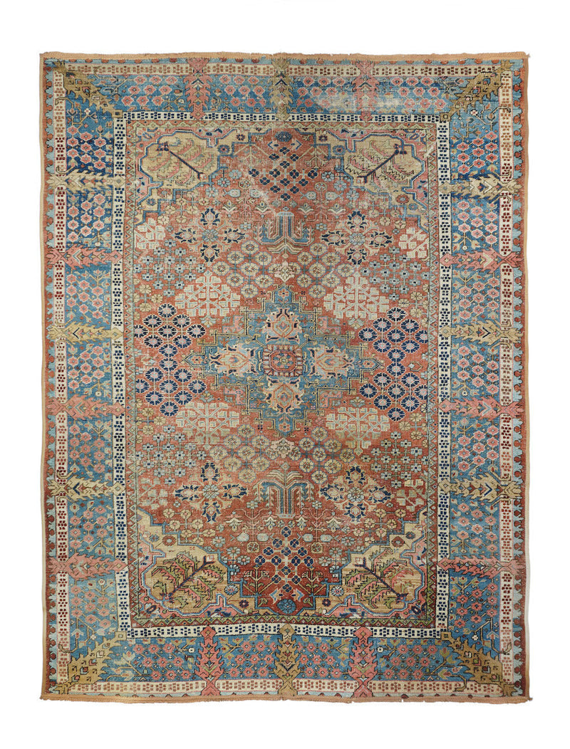 Antique Bakhshayesh Rug 7'6'' x 9'10''