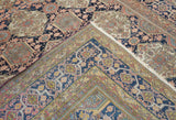 Antique Mohtasham Kashan Rug 7'6'' x 10'3''