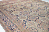 Antique Mohtasham Kashan Rug 7'6'' x 10'3''
