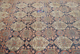 Antique Mohtasham Kashan Rug 7'6'' x 10'3''
