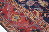 Antique Heriz Rug 4'4'' x 5'0"