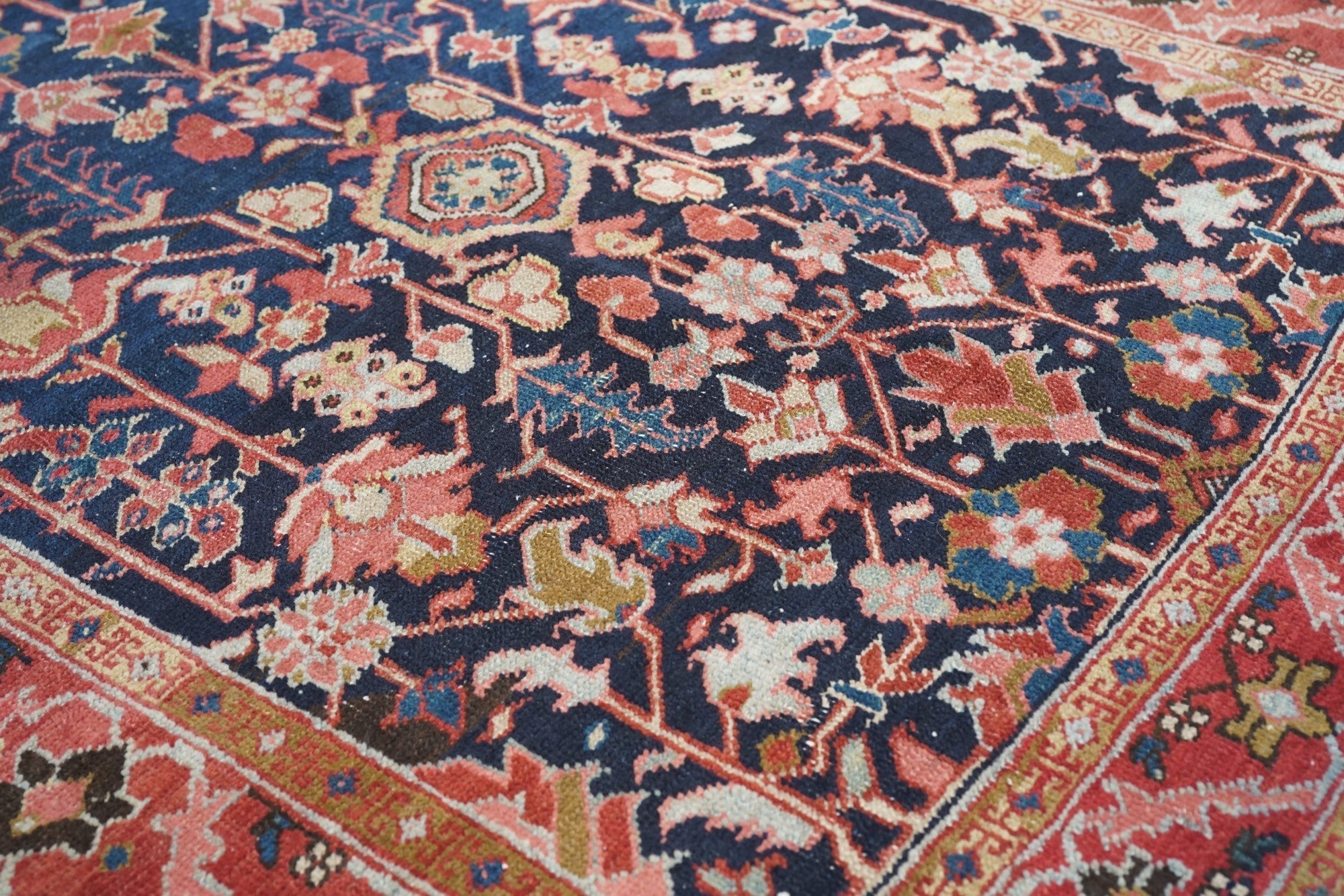 Antique Serapi Rug 4'3'' x 5'0"