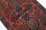 Antique Sarouk Rug 2'6'' x 5'0"