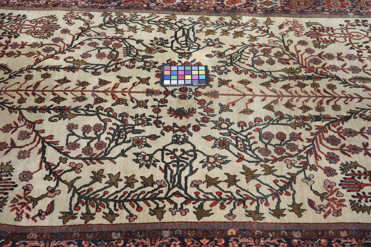 Antique Sarouk Rug 4'3'' x 6'5''