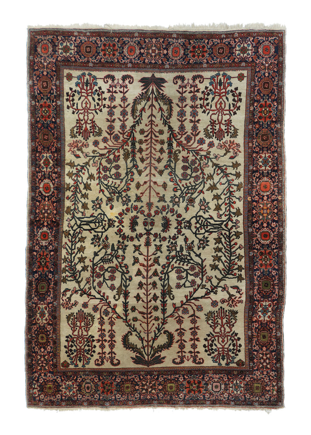 Antique Sarouk Rug 4'3'' x 6'5''