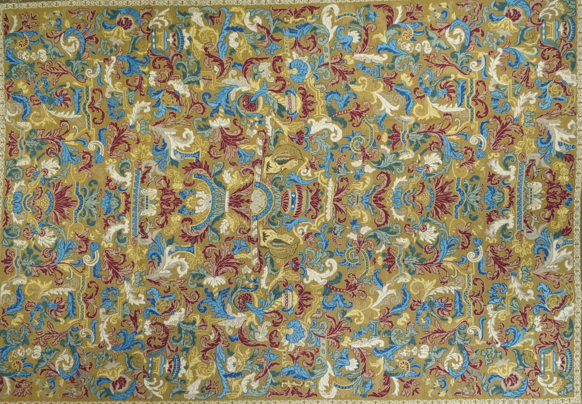 French Aubusson Design Rug 9' x 12'