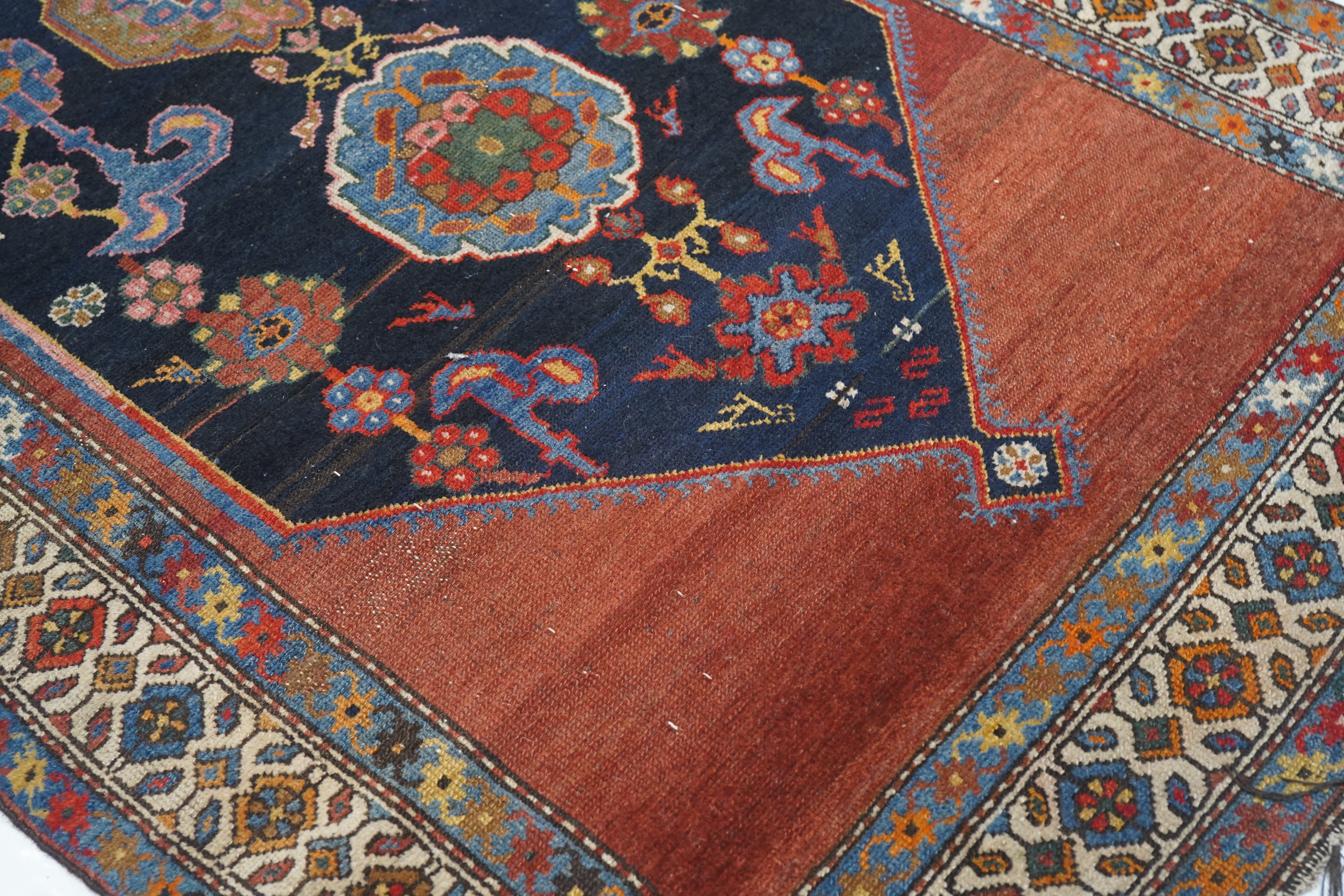 Antique Hamadan Rug 4'1'' x 5'7''