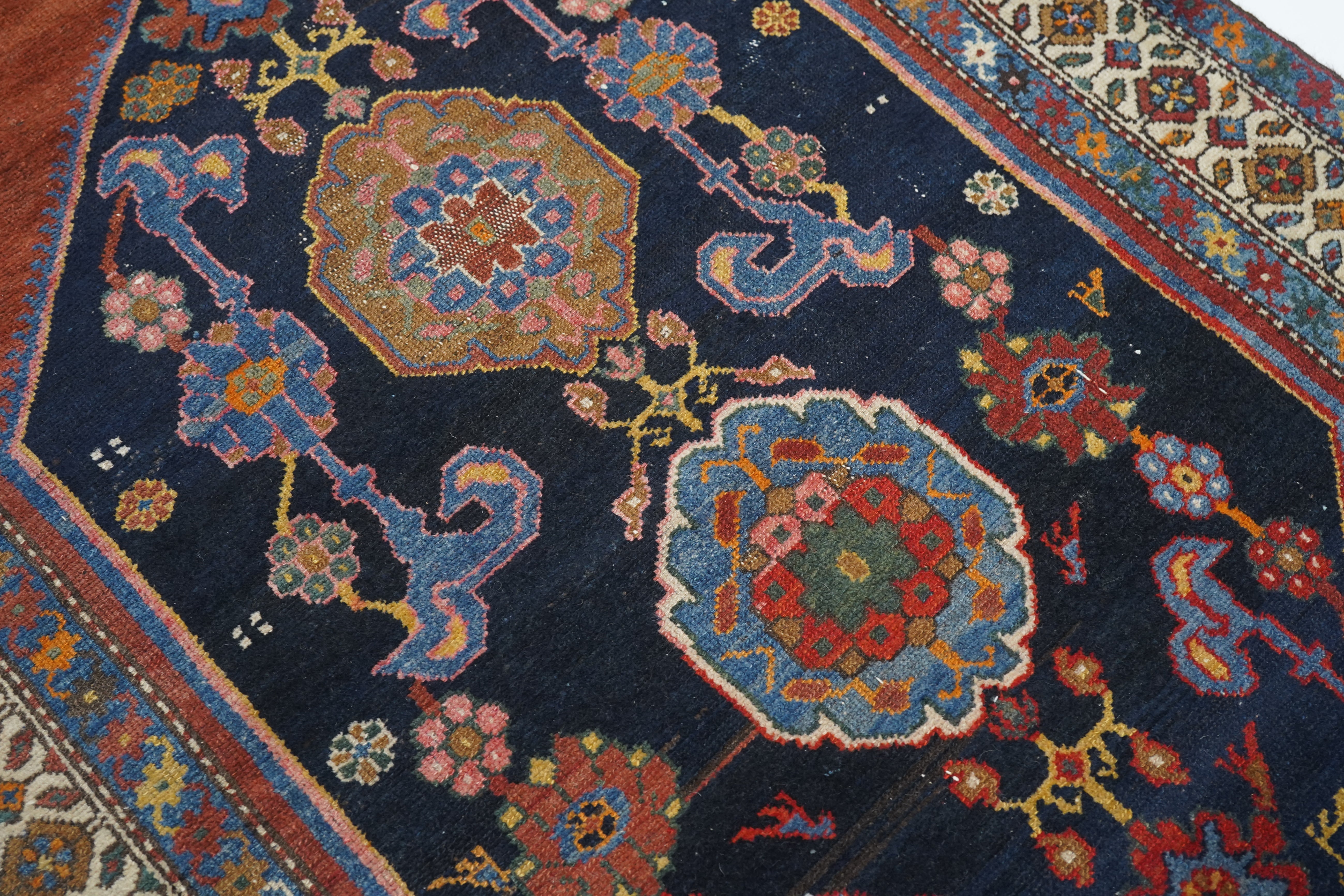 Antique Hamadan Rug 4'1'' x 5'7''