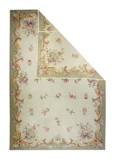 Needle Point Wool on Cotton 9'6''x13'8''