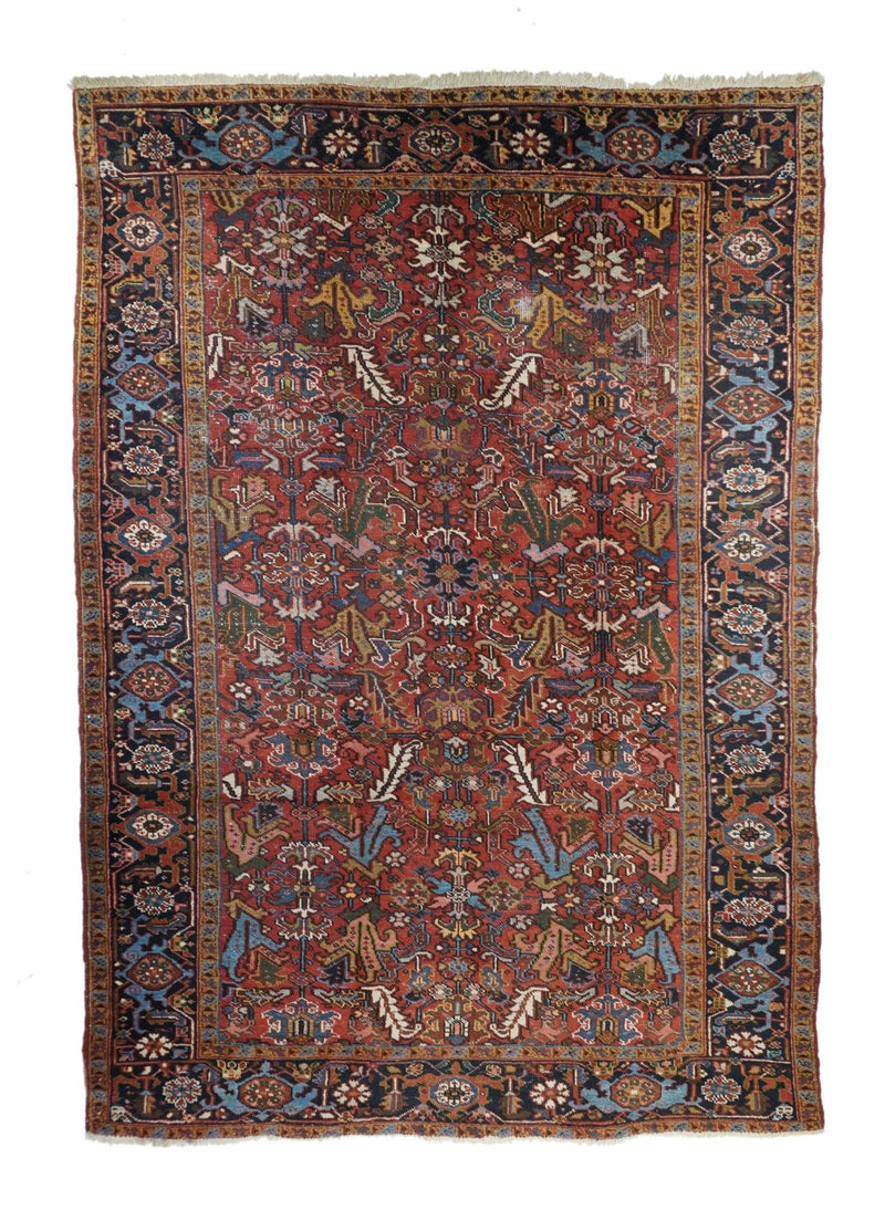 Vintage Heriz Rug 7'4'' x 10'8''