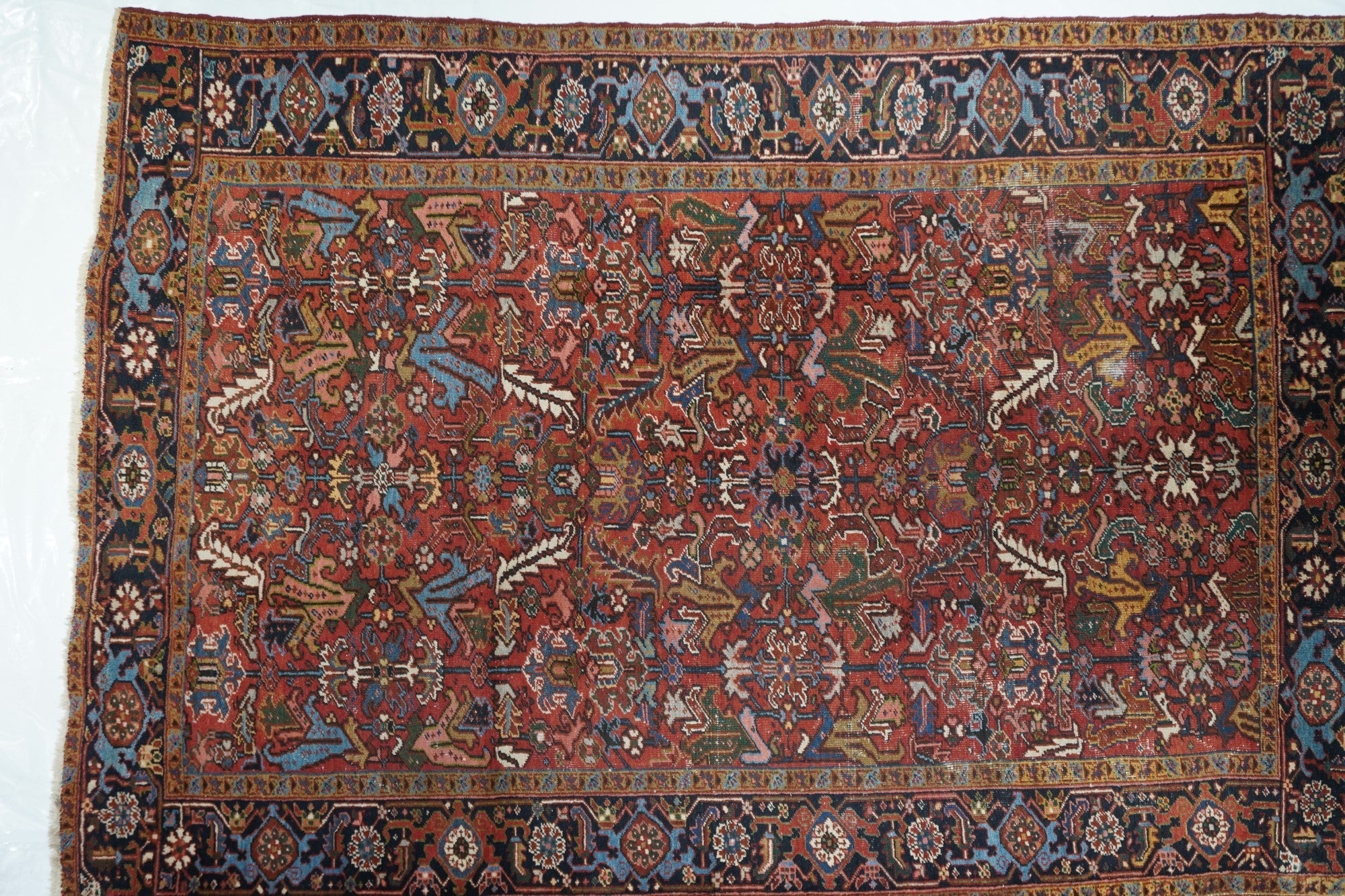 Vintage Heriz Rug 7'4'' x 10'8''