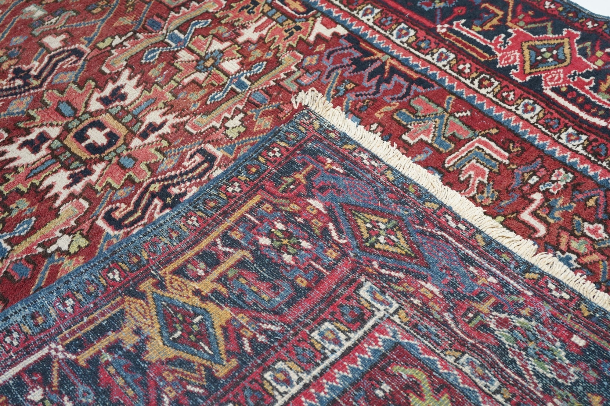 Vintage Heriz Rug 7'3'' x 10'9''