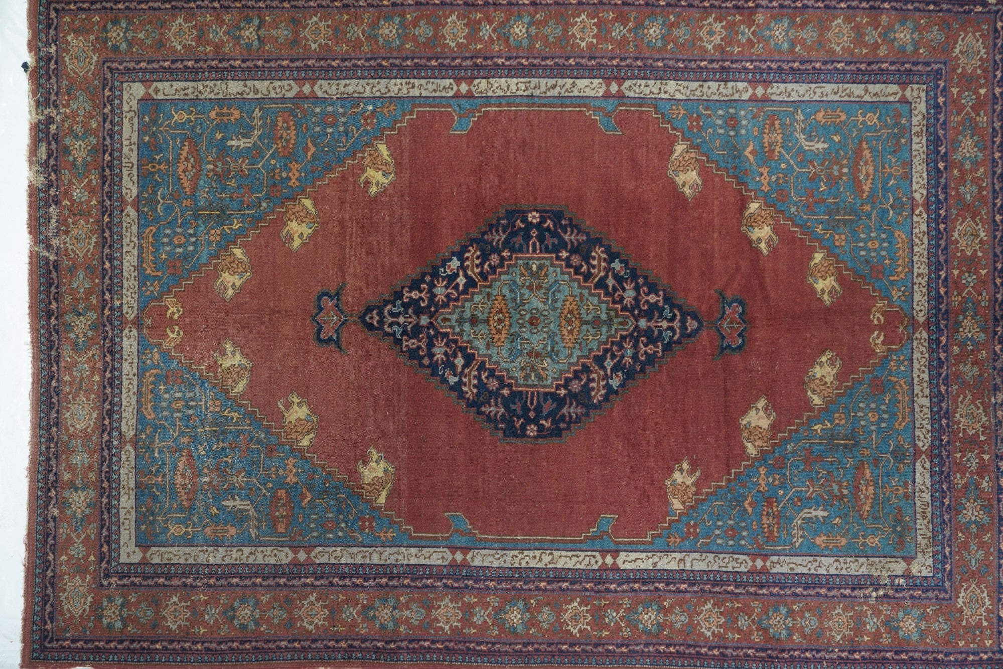Antique Turkish (Serapi/Bakhshayesh Design) Rug 7'0" x 10'0"
