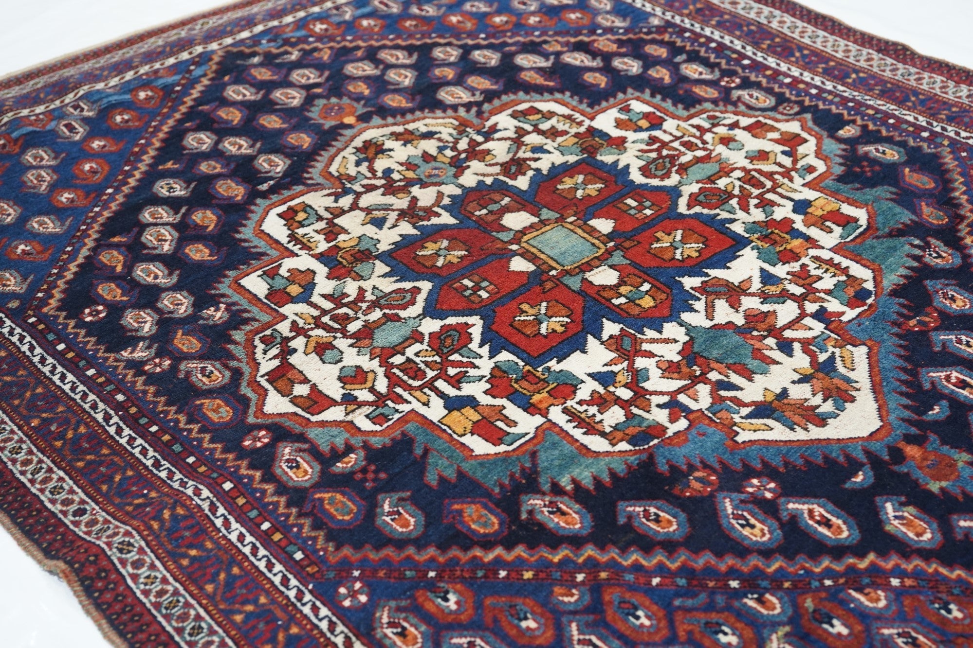 Antique Afshar Rug 3'11'' x 4'10''