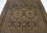 Silk Turkish Hereke Rug 4'5'' x 6'0"