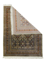 Silk Turkish Hereke Rug 4'5'' x 6'0"
