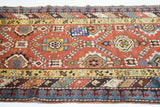 Antique Caucasian Kazak Rug 3'8'' x 8'1''
