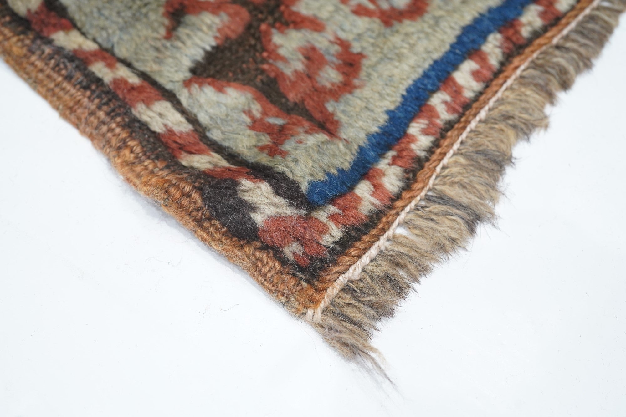 Antique Caucasian Kazak Rug 3'8'' x 8'1''