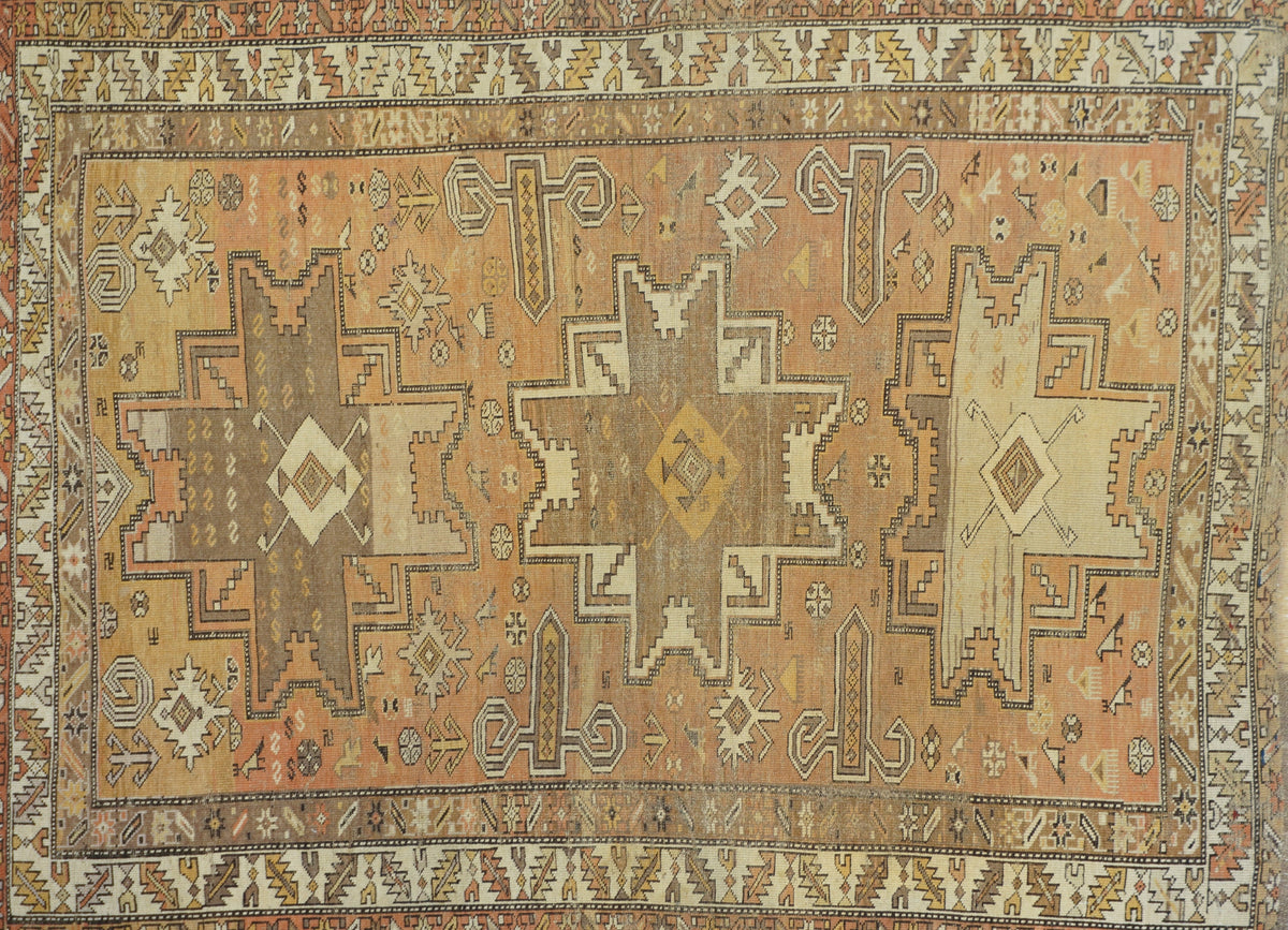 Antique Caucasian Shirvan Rug 3'11'' x 5'1''