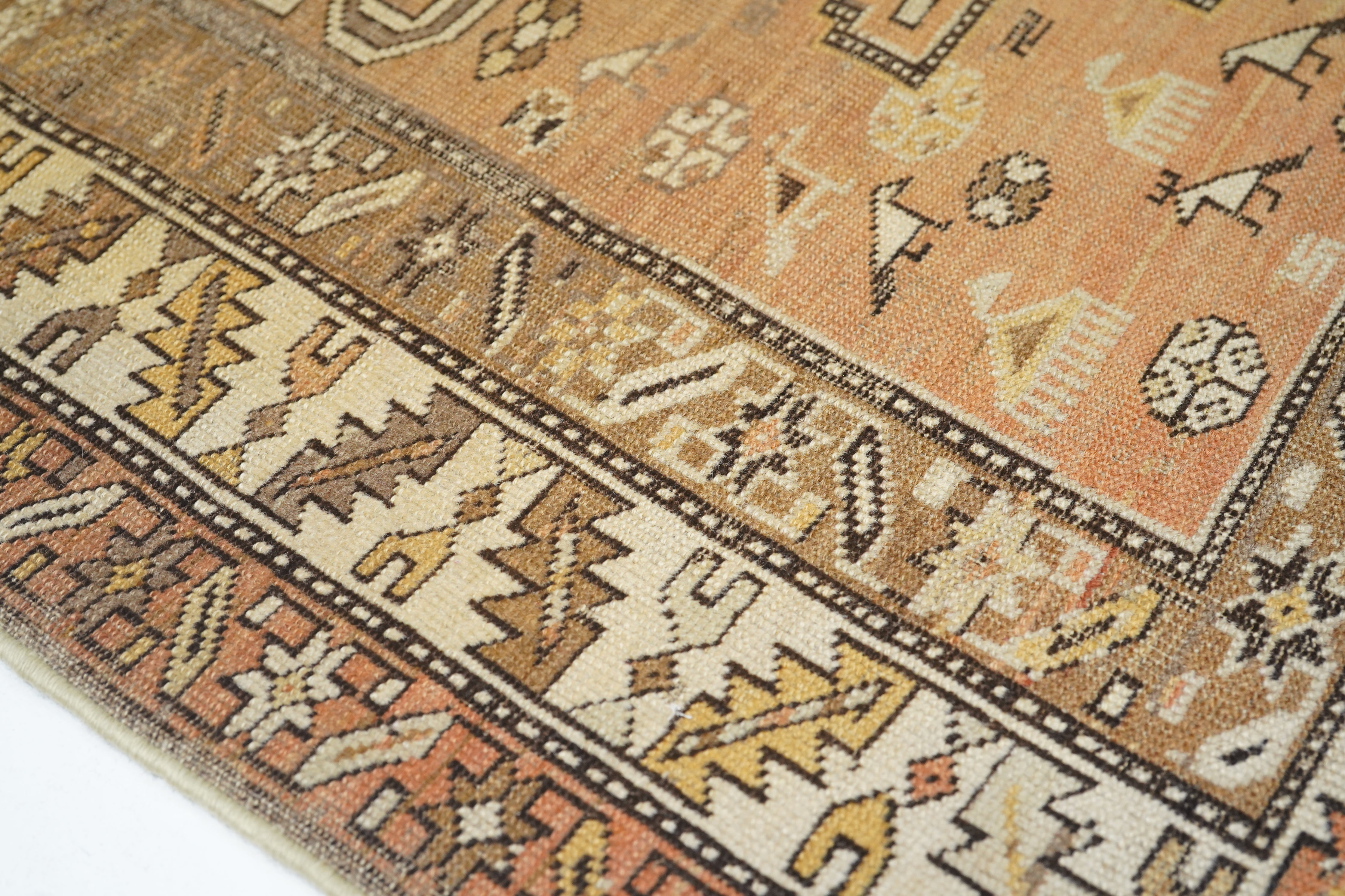 Antique Caucasian Shirvan Rug 3'11'' x 5'1''